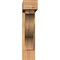 Ekena Millwork Funston Block Smooth Bracket w/ Offset Brace, Western Red Cedar, 5 1/2"W x 24"D x 24"H BKT0604X24X24FST05SWR - alternate 4